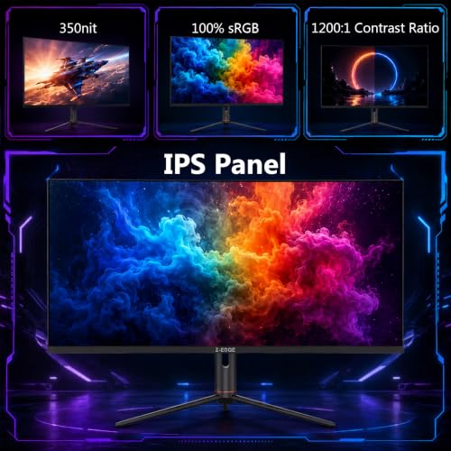 Image of Z-Edge 40 inch Ultrawide Gaming Monitor, WQHD 1440P 144Hz, IPS PC Screen