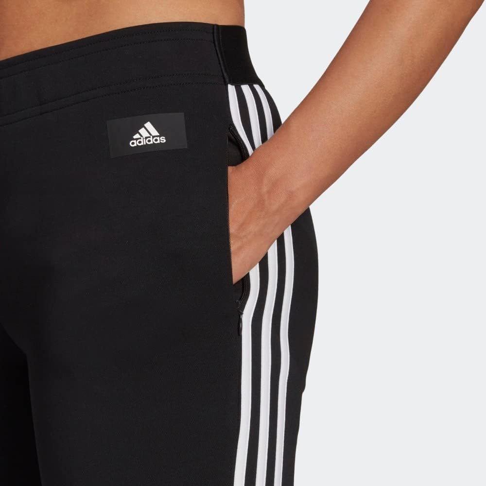 adidas Future Icons 3-Stripes Skinny Pants (Plus Size) Women's - Image 7