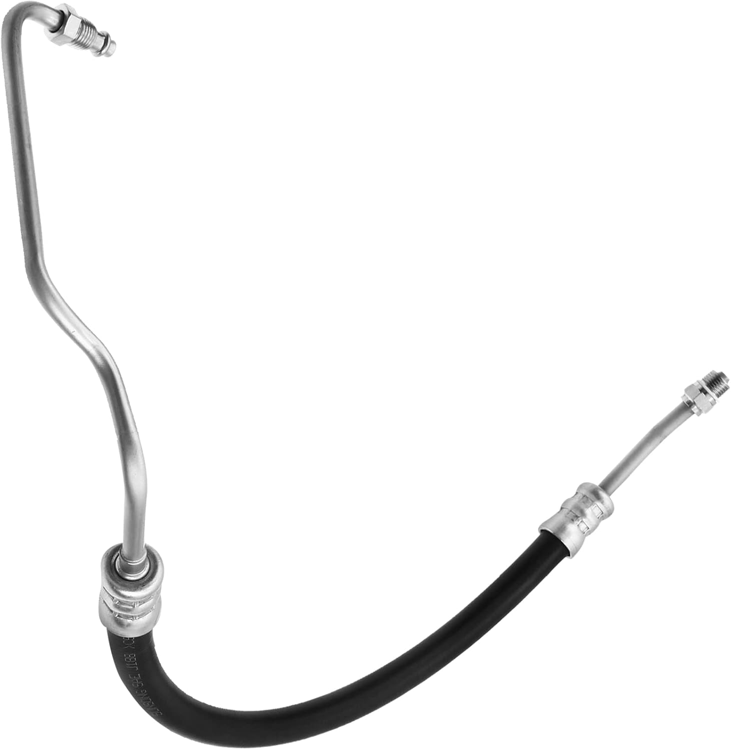 A-Premium Power Steering Pressure Line Hose Assembly Compatible with Ford F-150 F150 1997-2004, F-150 Heritage 2004, 4.2L, with O-ring, Pump To Gear