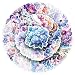50Pcs Cute Flower Stickers,Waterproof Vinyl Aesthetic Floral Stickers for Journaling,Laptop,Water Bottle, Planner,Scrapbook,Phone Case,Luggage,Skateboard,DIY Decor for Girls,Women