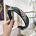 Produktbild HUIQING Breite Mode Stoff Haarband Strass Stirnband    Kristallkopfwickel Zubehör für Frauen Braut Haarschmuck