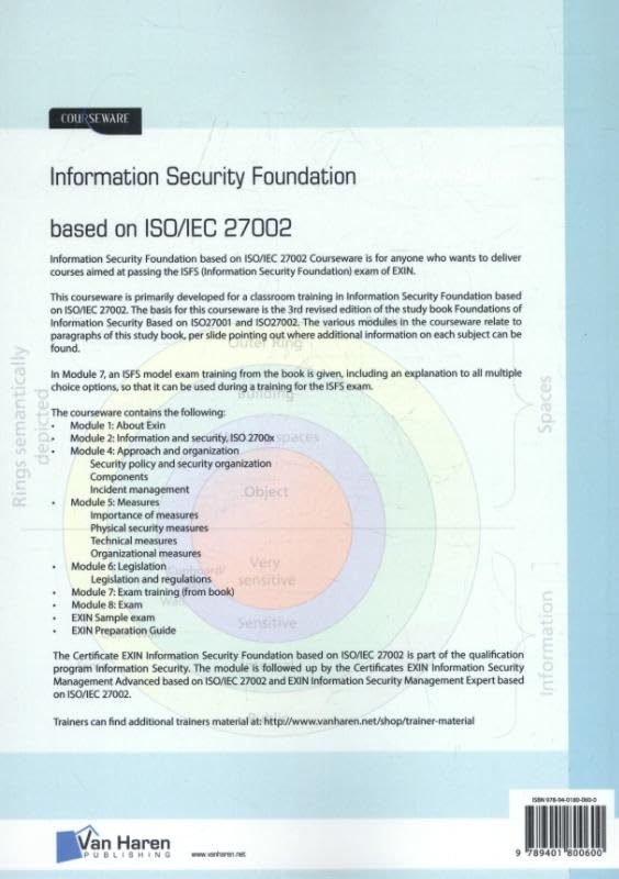 Information Security Foundation based on ISO/IEC 27002 Courseware