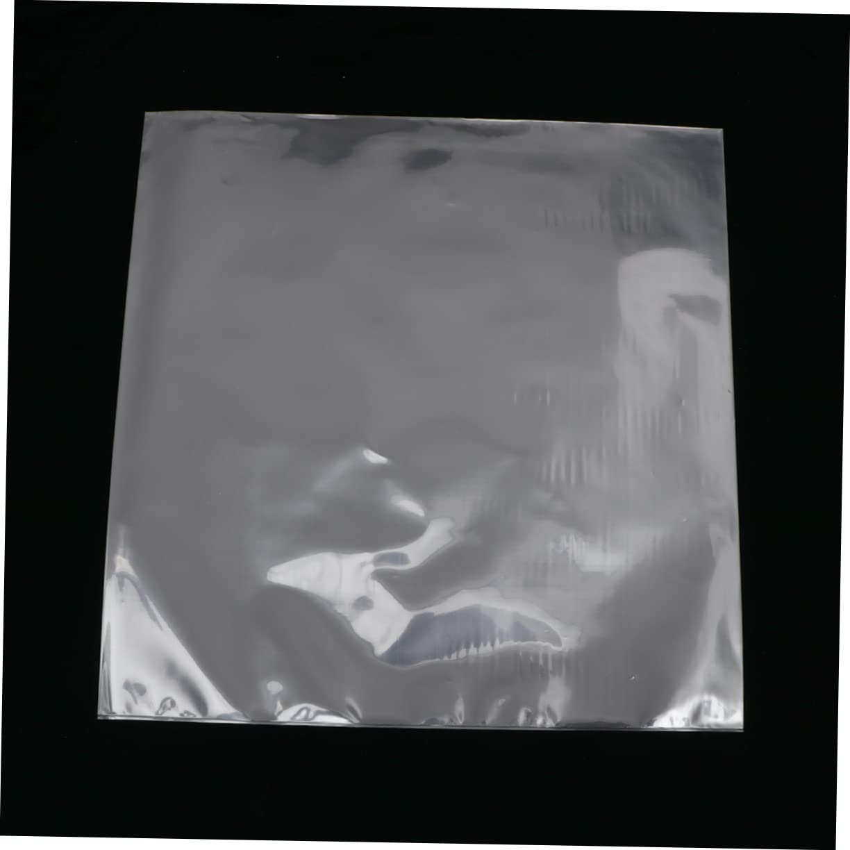 Zerodeko 50pezzi Custodia Protettiva per Dischi in Vinile Busta Trasparente Senza Sigillo per Dischi in Vinile