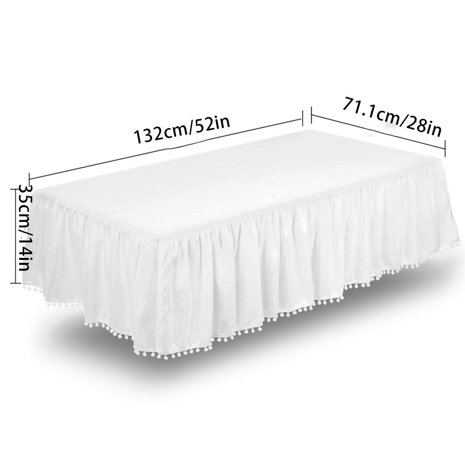Jupe Lit À Volants pour Bébé - Tour De Lit Rembourré pour Berceau, Jupe De Lit De Berceau Douce Et Respirante, Volants Anti-poussière pour Berceau, Housse Lit Élastique pour Bébé