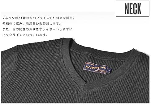 [インクルーシブ] ヘビーワッフル 長袖シャツ メンズ 長袖Tシャツ