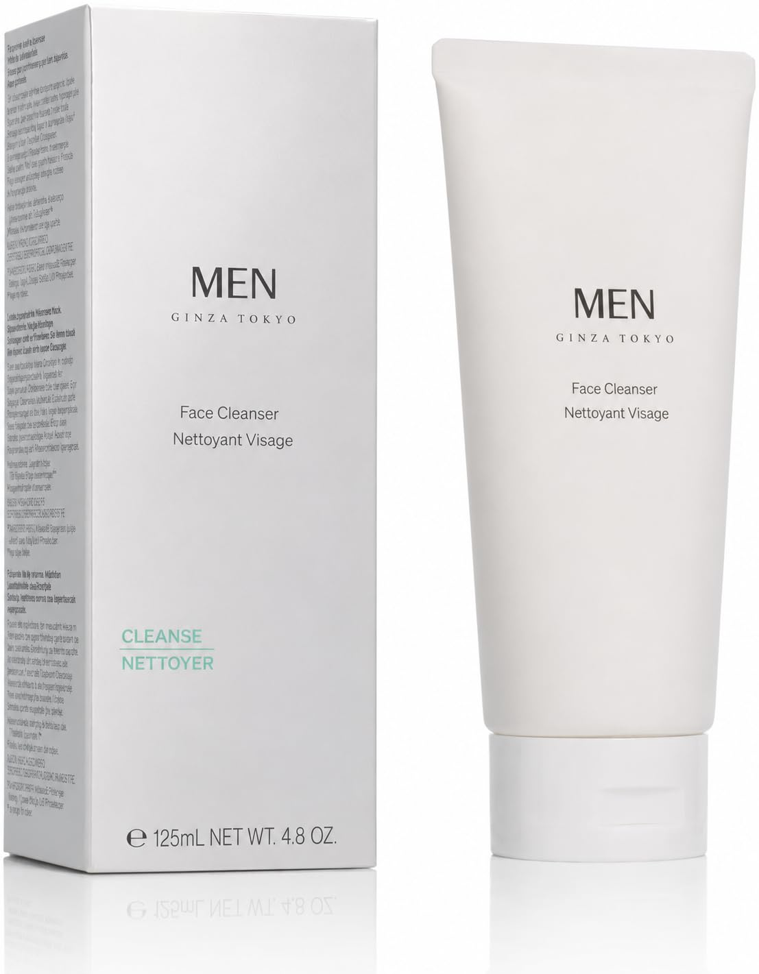 Men Face Cleanser Detergente Viso per Uomo, 125 ml