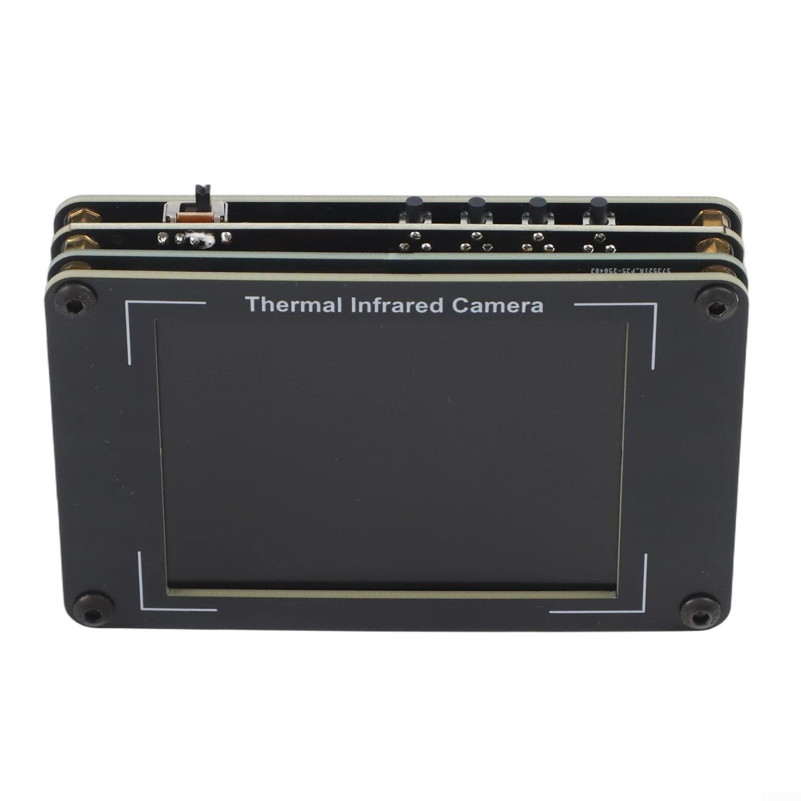 Cámara de imagen térmica LCD de 3.2 pulgadas, termómetro infrarrojo con sensor MLX90640, rango de 40-300 °C, actualización de 8 Hz, generador de imágenes portátil recargable USB-C para y uso
