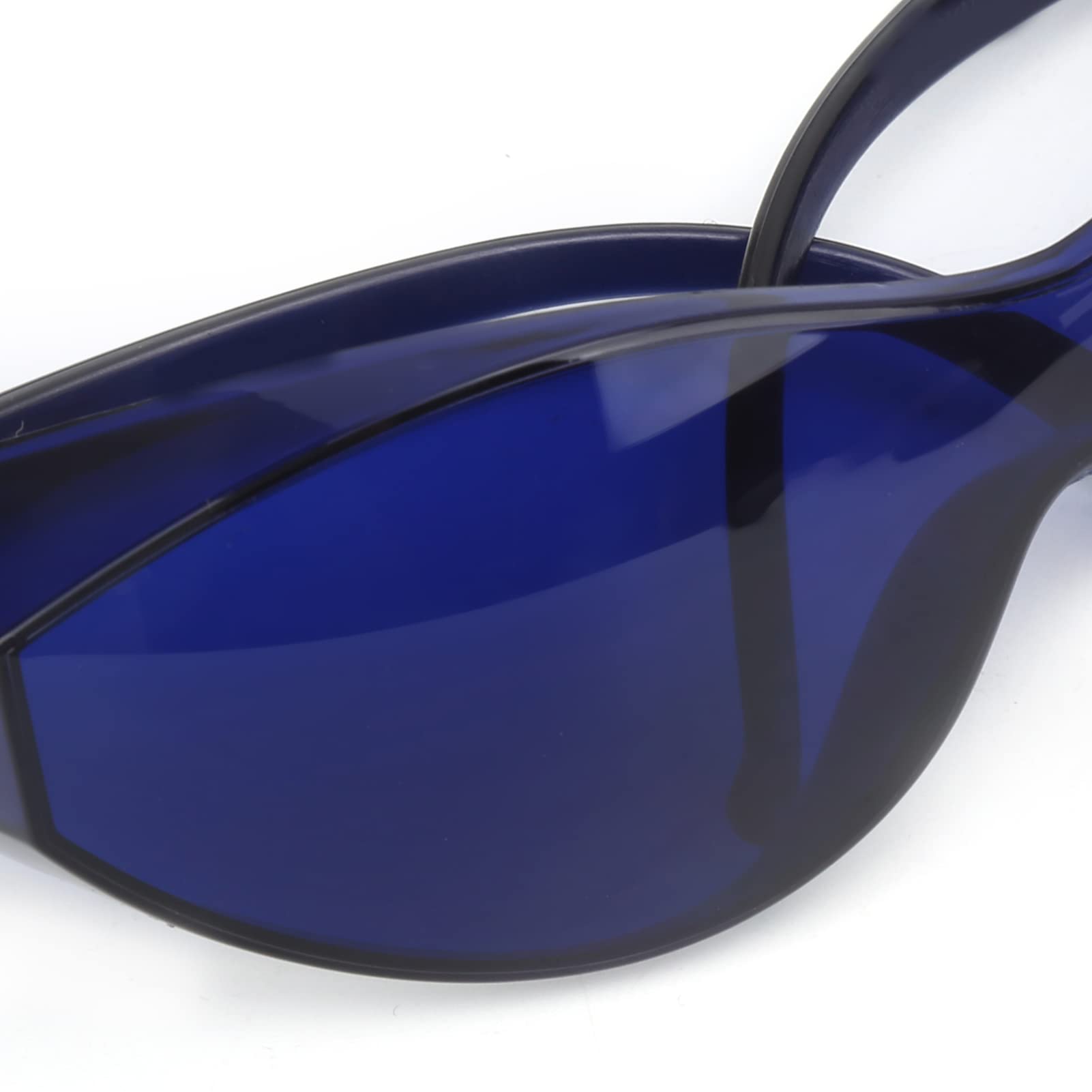 Lunettes De Localisation De Balle De Golf, Détecteur De Balle De Golf à Large Champ De Vision, Avec étui à Fermeture éclair, Lunettes à Lentilles Professionnelles Bleues