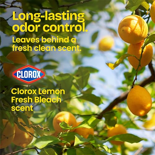 image for Glad Small Trash Bags 4 Gallon, Lemon Fresh Bleach Garbage Bags, Odor 