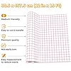IModeur Transfer Tape for Vinyl, 12" x 15Ft (30.5 x 457cm) Clear Vinyl Transfer Paper Tape Roll with Red Grid for Permanent Vinyl and Self Adhesive Vinyl for Signs Stickers, Car Decals #3