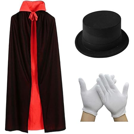 Amazon ミスビヘイブ Misbehave リバーシブル マジシャン 衣装 マント 150cm 山高帽 ハット 白 手袋 セット ドラキュラ コスチューム マジシャン コスプレ 仮装 通販 Amazon ミスビヘイブ Misbehave リバーシブル マジシャン 衣装 マント 150cm 山高帽 ハット 白 手袋 セット ドラキュラ コスチューム マジシャン コスプレ 仮装 通販