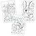 Spongebob Squarepants Stickers Activity Set- Bundle Includes Spongebob Coloring Book, Spongebob Stickers, and Door Hanger Craft, with Thank You Card to Color and Mail