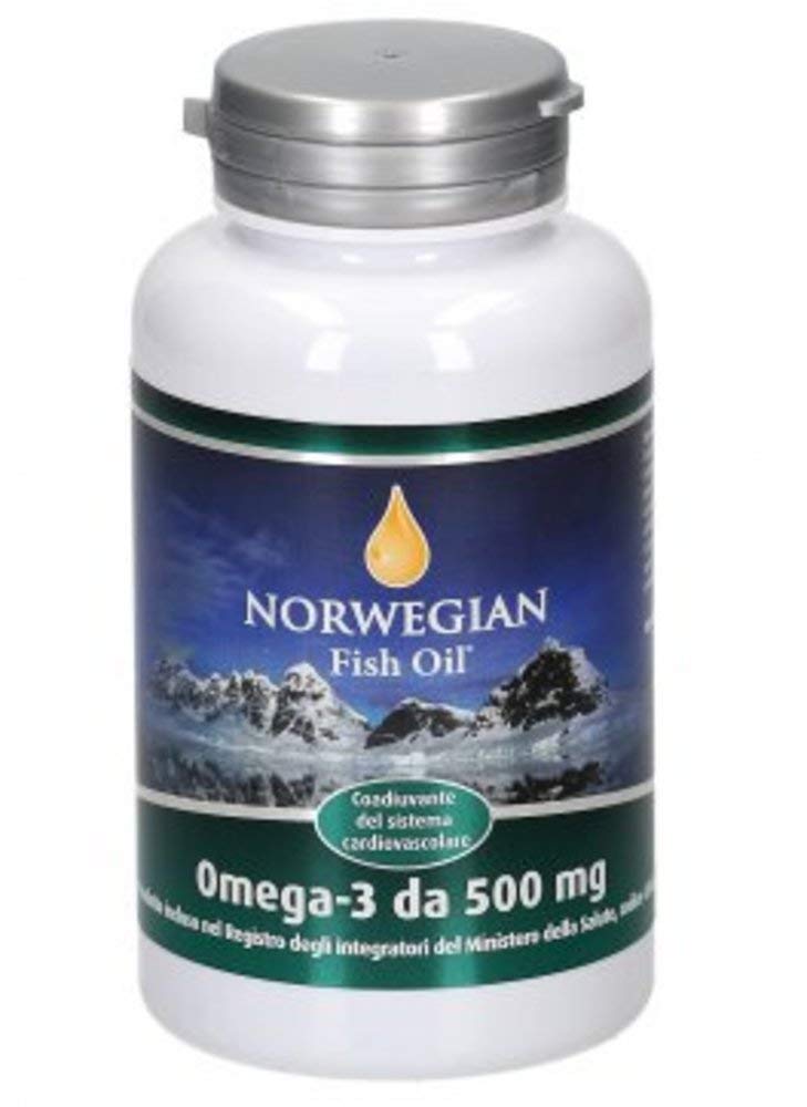 Norwegian Fish oil intgratore di olio di pesce omega 3 500 mg