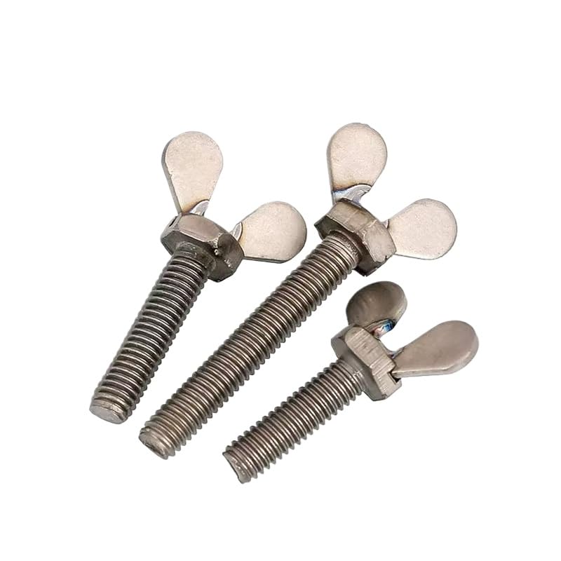 Titanium Wing Thumb Screws Bolts M5 M6 M8 (50,M6 x 10mm)
