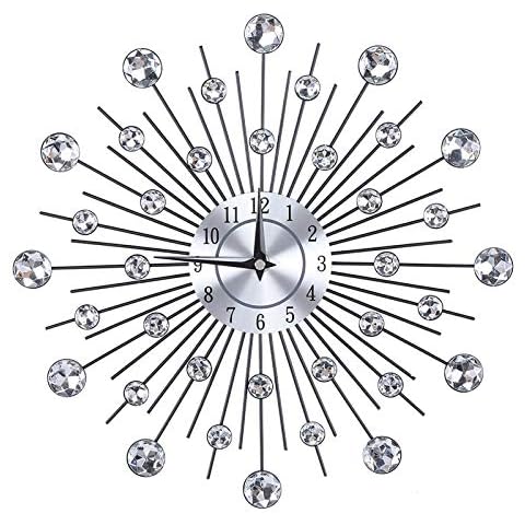 Haofy Decorative Crystal Wall Clock Cover