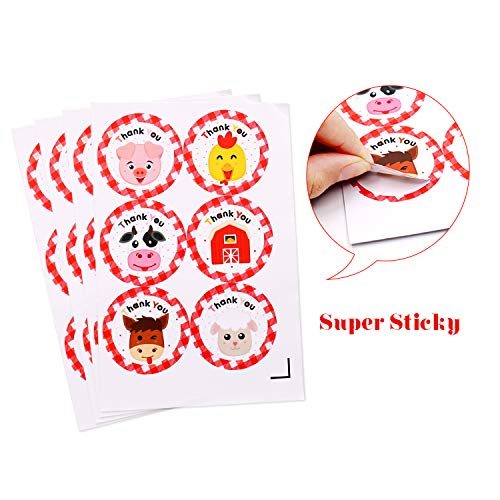 24 Pack Farm Birthday Party Supplies Farm Animal Candy Bags Farm Party Decorations