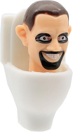 Miniatura 4 de GLXYSN 6 figuras de acción de batalla de Skibidi, figura de acción de Skibidi WC, figura de acción de personajes de películas de dibujos animados de