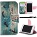 iPhone 7 Case, iPhone 7 Case Wallet, iYCK Premium PU Leather Flip Carrying Magnetic Closure Protective Shell Wallet Case Cover for iPhone 7 4.7inch with Kickstand Stand - Never Grow Up