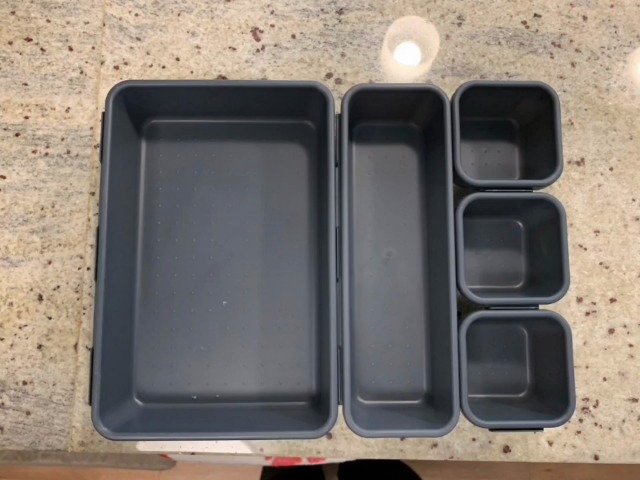 Amazon.com: BYCY 32 PCS Desk Drawer Organizers - Interlocking Tool