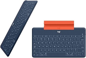 Teclado Ultra portátil Logitech Keys-To-Go para iPad Azul | Amazon