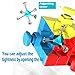 QYTOYS Toys 3x3 Speed Cube, Magic Puzzle Toy, 56mm Advanced Version, Stickerless ABS Colour Cube
