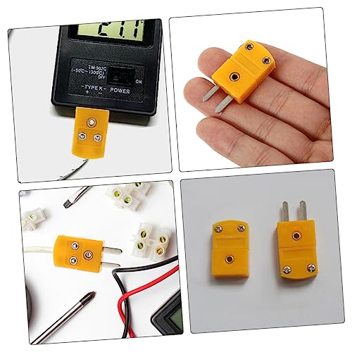 Repuesto de conector termopar tipo K Holibanna para solucionar fallos de lectura 5