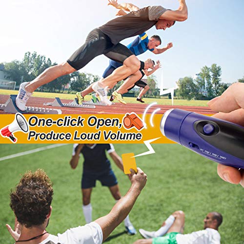 Image of UNIWA Electronic Whistle, Battery Operated Whistle Adjustable 3 Different Loud Whistle Sounds with Lanyard Handheld Electronic Whistles for Referees Volleyball Coaches Teacher, Soccer Sports Whistle