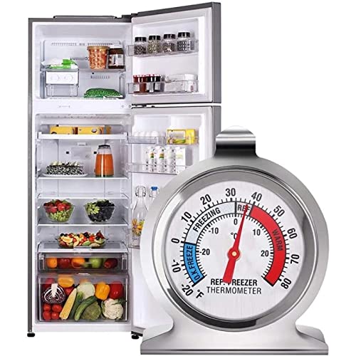 Refrigerator Freezer Thermometer Fridge Refrigeration Temperature Gauge Home Use -30℃～30℃Kitchen Tools Termometer Digital