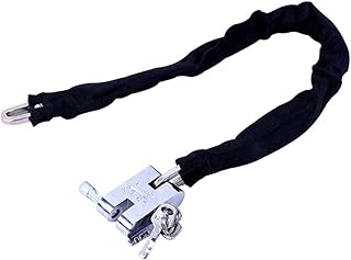 Angoily Motorcycle Lock Heavy Duty Chain Lock Cable Lock Bike Locks Heavy Duty Lock Cycle Lock Chain Bike Chain Lock for Bike Heavy Duty Bike Lock Electric car Helmet Lock Child