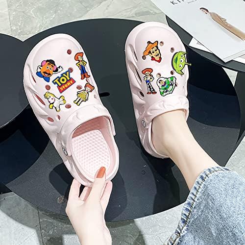 18PCS Toy Story Shoe Charms Fits for DIY Clog Sandals Decoration PVC Cartoons Shoe Charms Different Shoes Accessories
