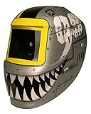 ArcOne 3-0171 Carrera Welding Helmet for 2000T, 1000F, 2500V, 4500V, 5000V, 5500V, 6000V, IDF48 Filters, Fighting Tiger