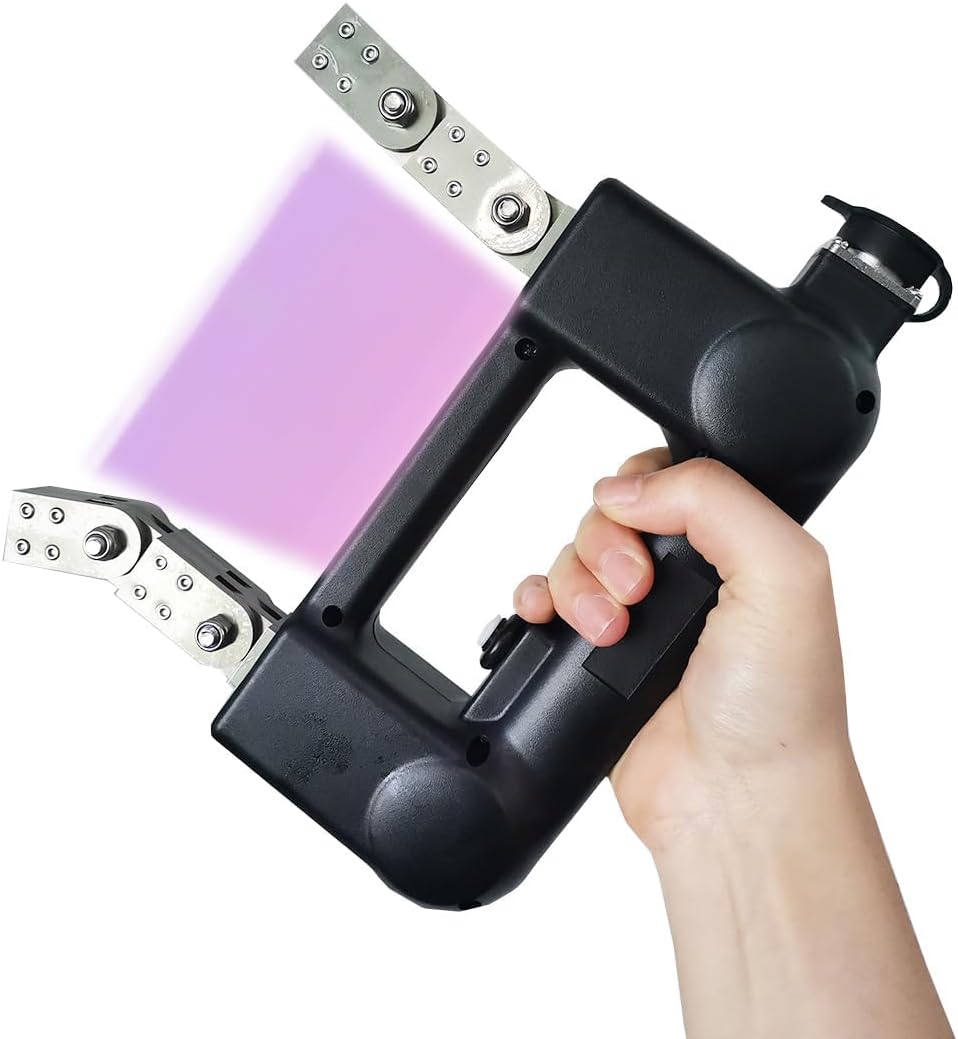 Particle Testing Magnetic Flaw Detector Fluorescent Magnetic Yoke Flaw Detector with Purple(UV) Light AC110V 50/60Hz Duty Cycle 50% for Magnetic Particle Inspection of Surface and Near Surface