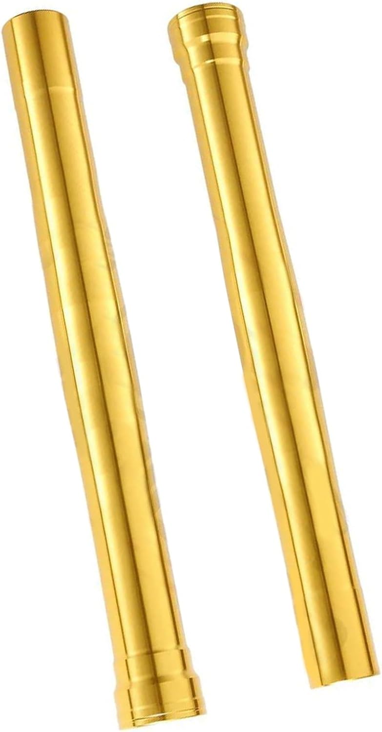 フロントアウターフォークチューブパイプゴールドペアカワサキ ZX-6R フロントアウターフォークチューブパイプゴールドペアカワサキ ZX-6R