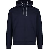CMP - Man Jacket Fix Hood, Black Blue