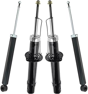 EIOFEVY Shocks Struts Absorber Gas Lift Struts Amortiguador 4pcs Suspension Shock Absorber Strut Set Kit Front Rear Left Driver and Right Passenger Side 349102 SBA60401 341476