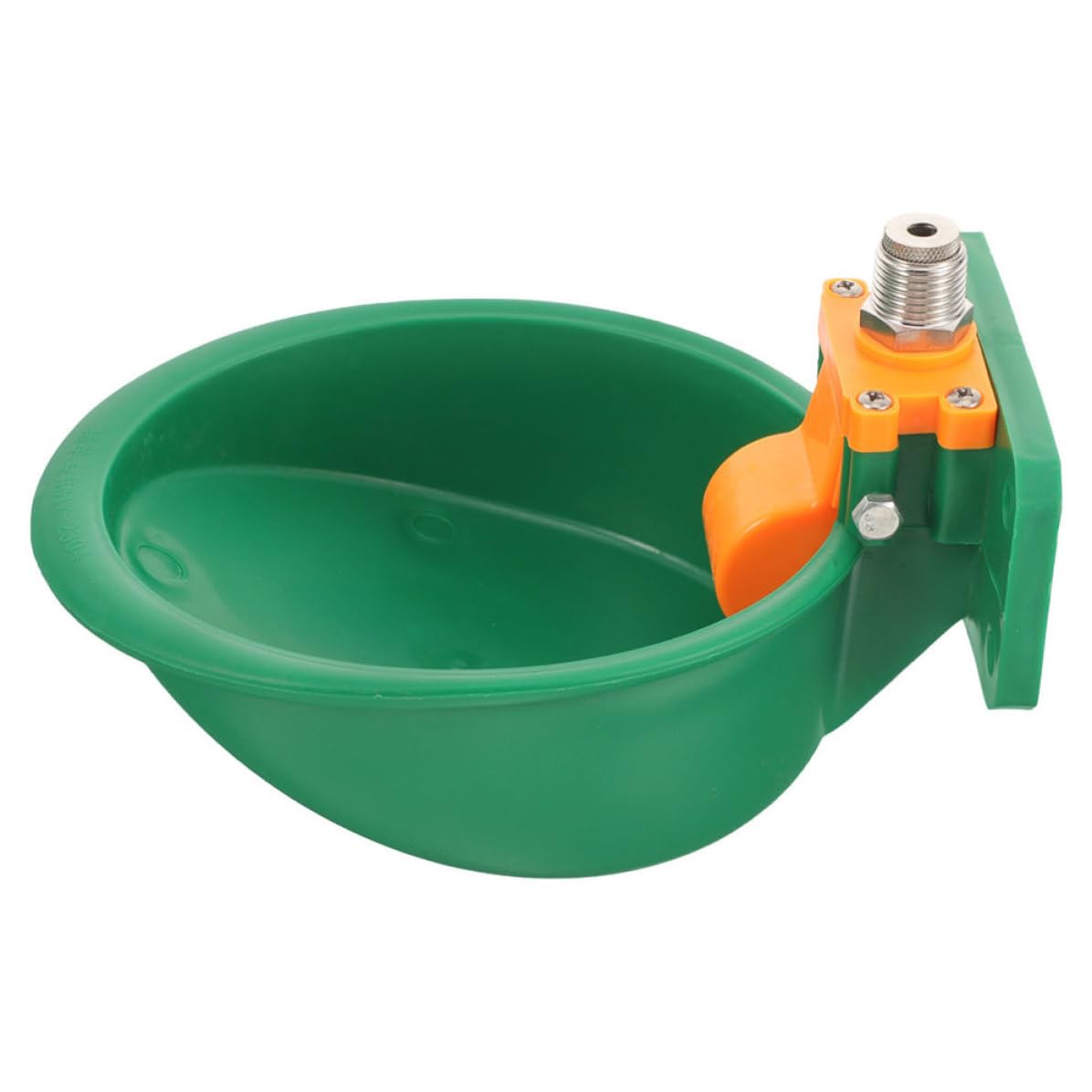 Bebedero automático para terneros de plástico verde y fácil de limpiar