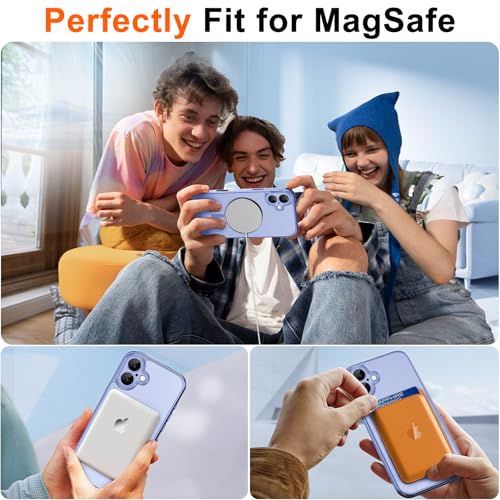 Image of for iPhone 17 Case with Privacy Screen Protector, Light Blue