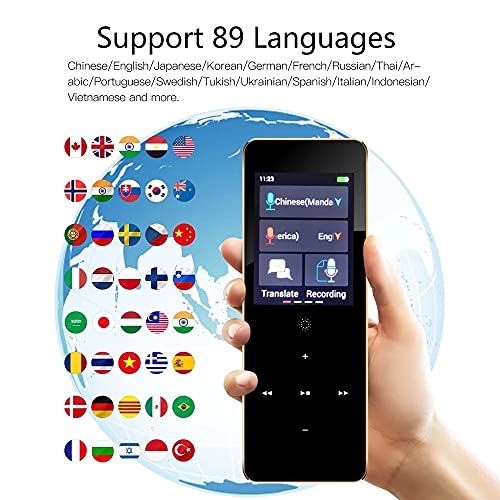 Traducteur vocal X1 sans internet résout vos problèmes de langue en 89 langues