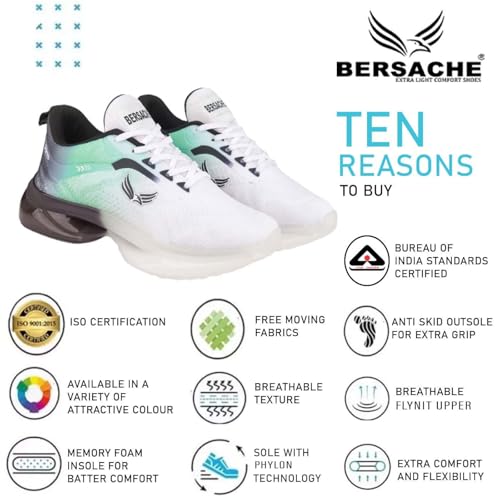 Image of BERSACHE Premium Sports,walking,Gym,cricket, Trending Running Shoes For Men