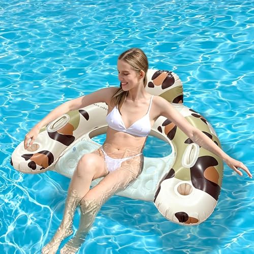 Jouet portable de piscine gonflable avec appuie-tête pour la baignade