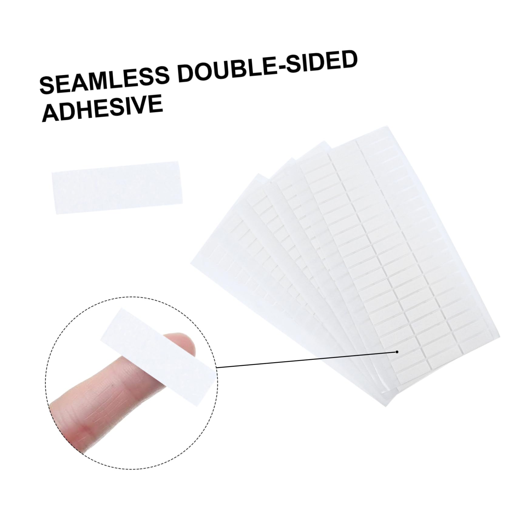 OSALADI 3 Set Nastro Biadesivo in Schiuma Nastri Biadesivi Lampeggiante Chiaro Doppio Millechiodi Biadesivo Double Sided Tape Forniture Fai Da Te Nastro Adesivo Eva Bianca 5 Fogli * 3