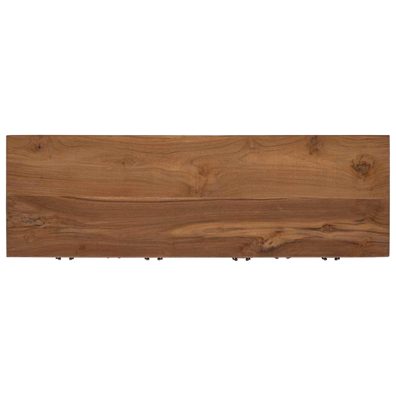 Buffet 110 x 35 x 75,5 cm Bois de teck massif