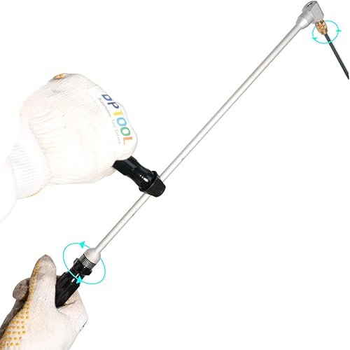 Miniatura 6 de DPTOOL Herramienta de llave de ajuste de carburador de 14 pulgadas de largo, destornillador cónico de 90 grados, kit de destornillador multiusos