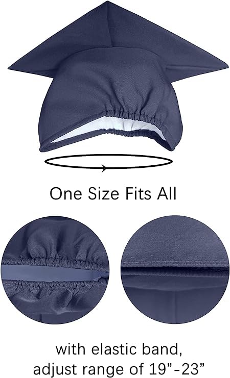 Image of Unisex Matte Graduation Cap and Gown 2026 with Tassel for High School and College Graduation
