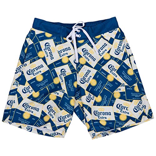 Corona Extra Scattered Labels Board Shorts 2XLarge3