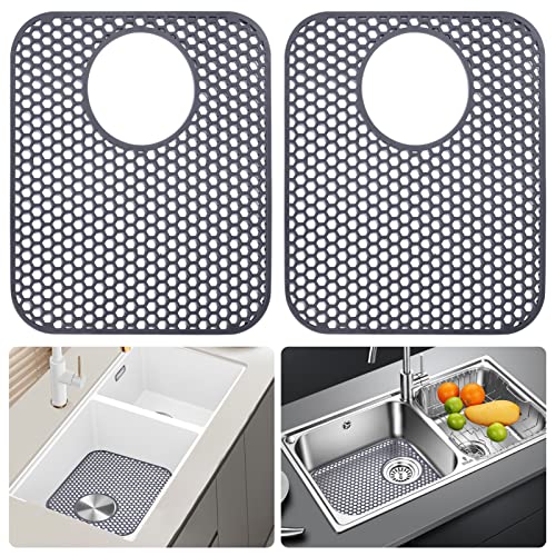 Protector de Fregadero de Cocina de Silicona 2 Pcs