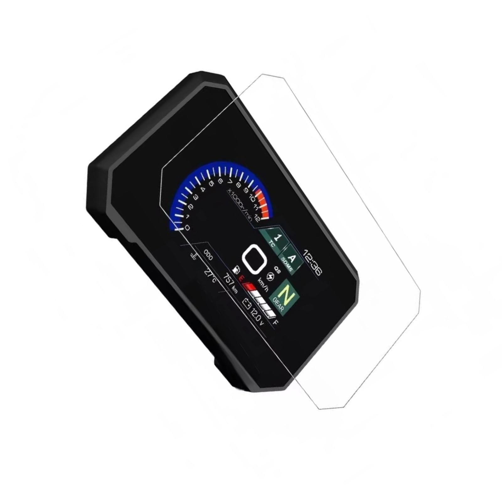 Folie Motorrad Display Kompatibel Mit Suzuki Für GSXS1000 2025–2026 Motorrad-Displayschutzfolie Instrumenten-Cluster-Schutzfolie TFT-Display