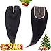 Brazilian Virgin Hair Straight Lace Closure Unprocessed Human Hair Lace Closure Middle Part Closure (12", Straight)