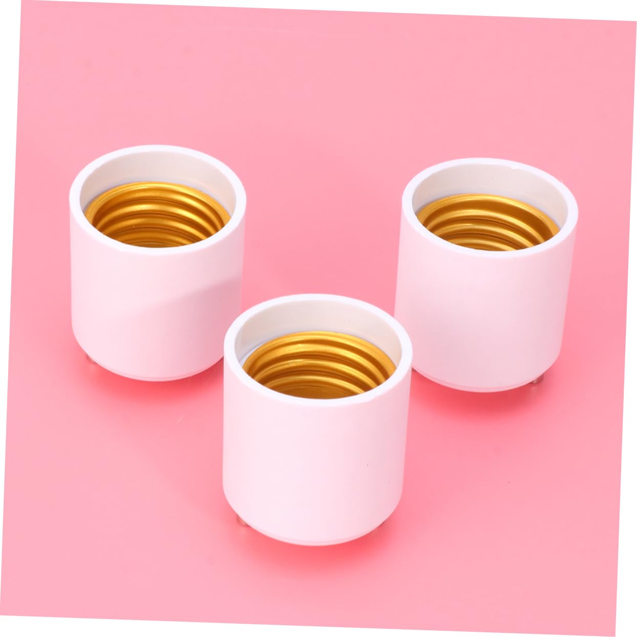 Gadpiparty 3 Set Di Adattatori Per Portalampada A Led Da Gu24 A E26/e27 Convertitore Universale Per Portalampada Design Non Sicuro Per Casa E Ufficio 5 Pezzi*3
