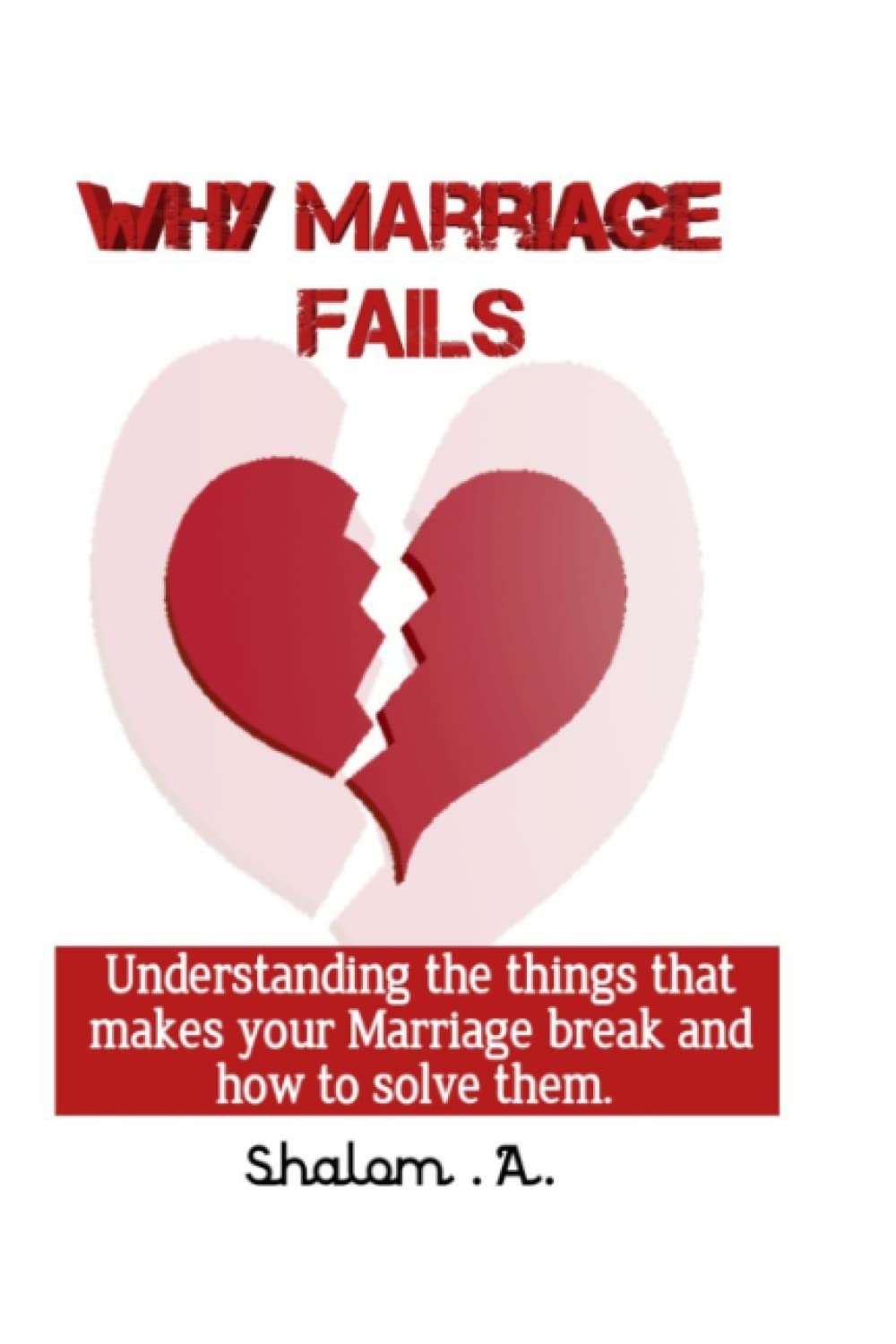 Why Marriage fails: Understanding the things that makes your Marriage break and how to solve them